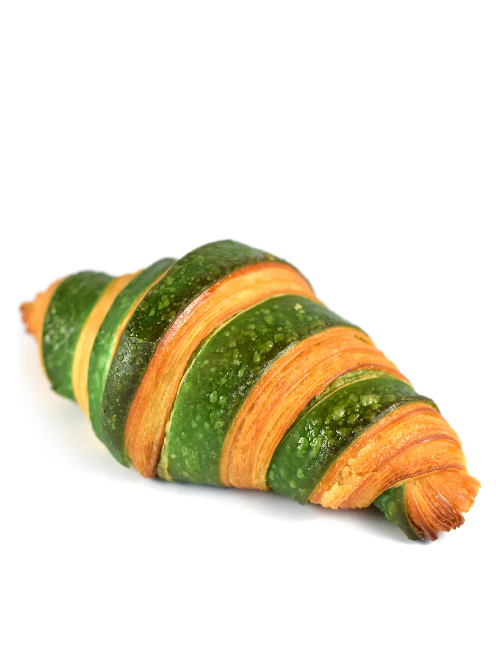 Croissant Bi-color cu fistic